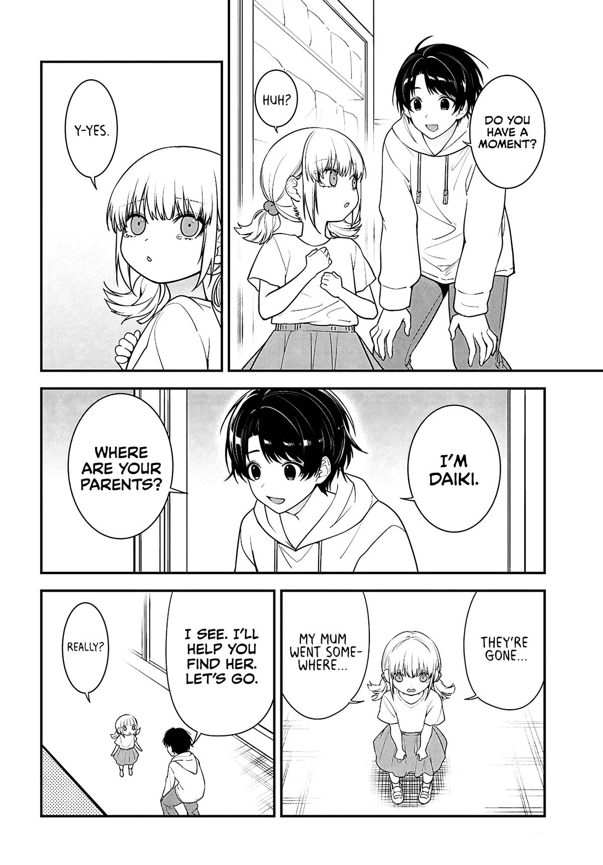 Tonari no Seki no Yankee Shimizu-san ga Kami wo Kuroku Sometekita Chap 13 - Next Chap 14