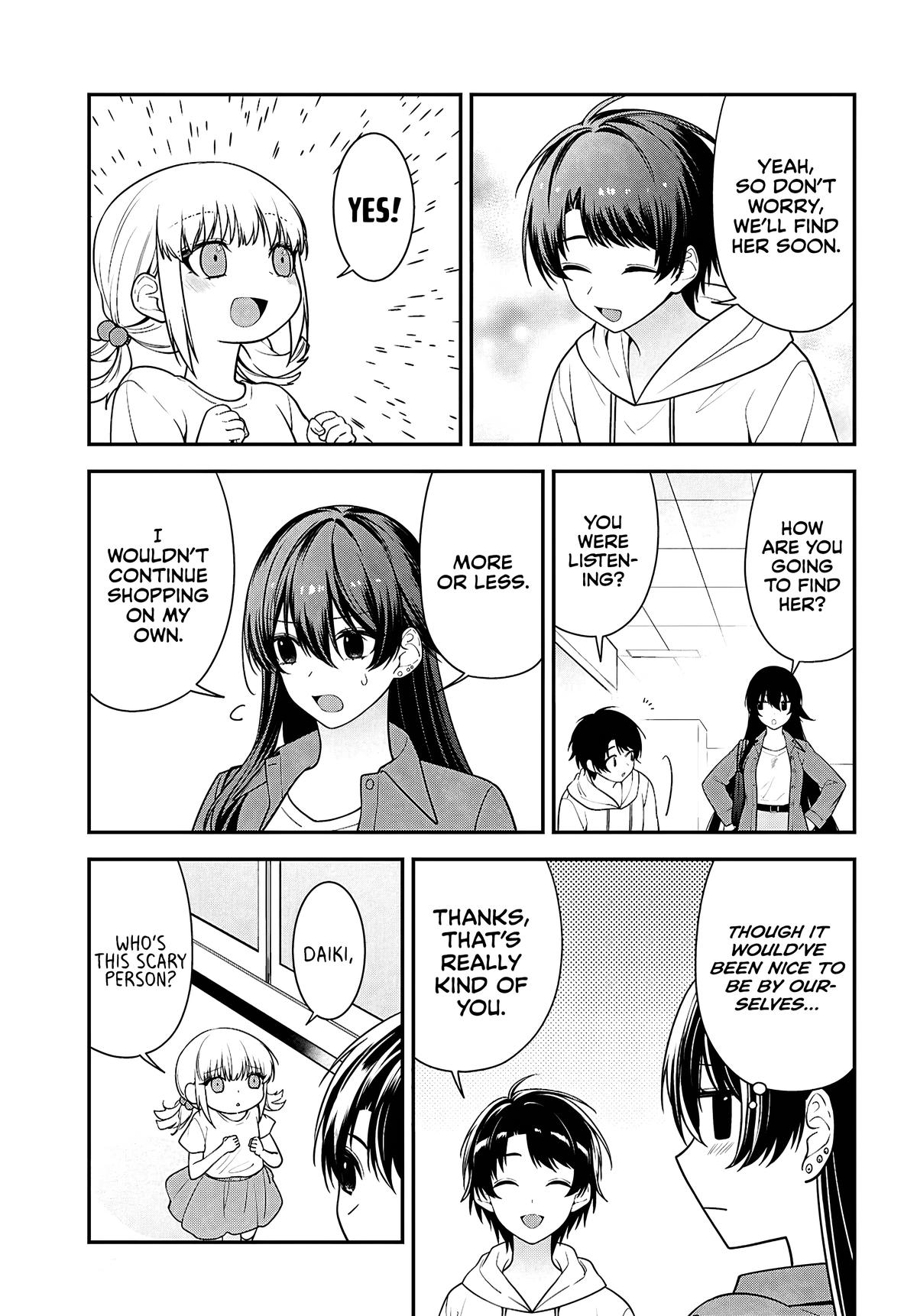 Tonari no Seki no Yankee Shimizu-san ga Kami wo Kuroku Sometekita Chap 13 - Next Chap 14