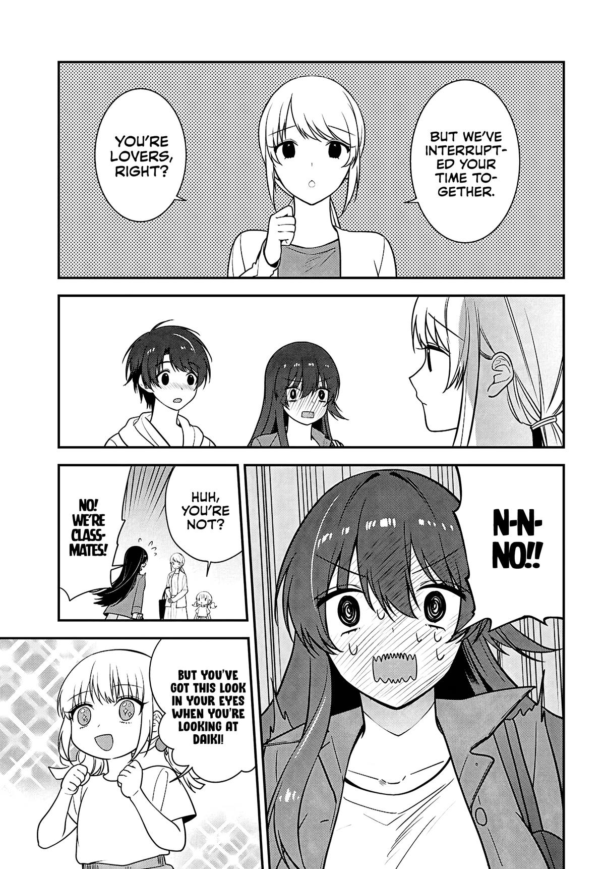 Tonari no Seki no Yankee Shimizu-san ga Kami wo Kuroku Sometekita Chap 13 - Next Chap 14