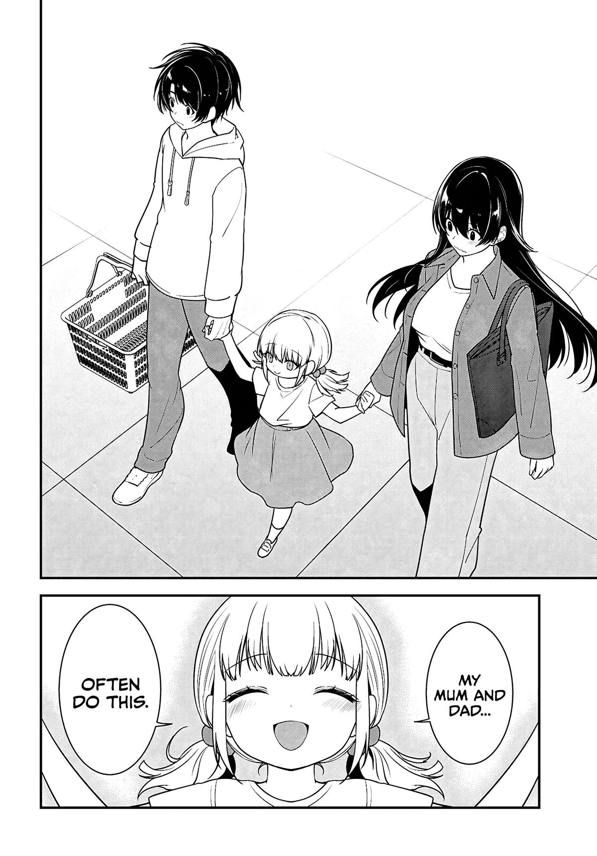 Tonari no Seki no Yankee Shimizu-san ga Kami wo Kuroku Sometekita Chap 13 - Next Chap 14