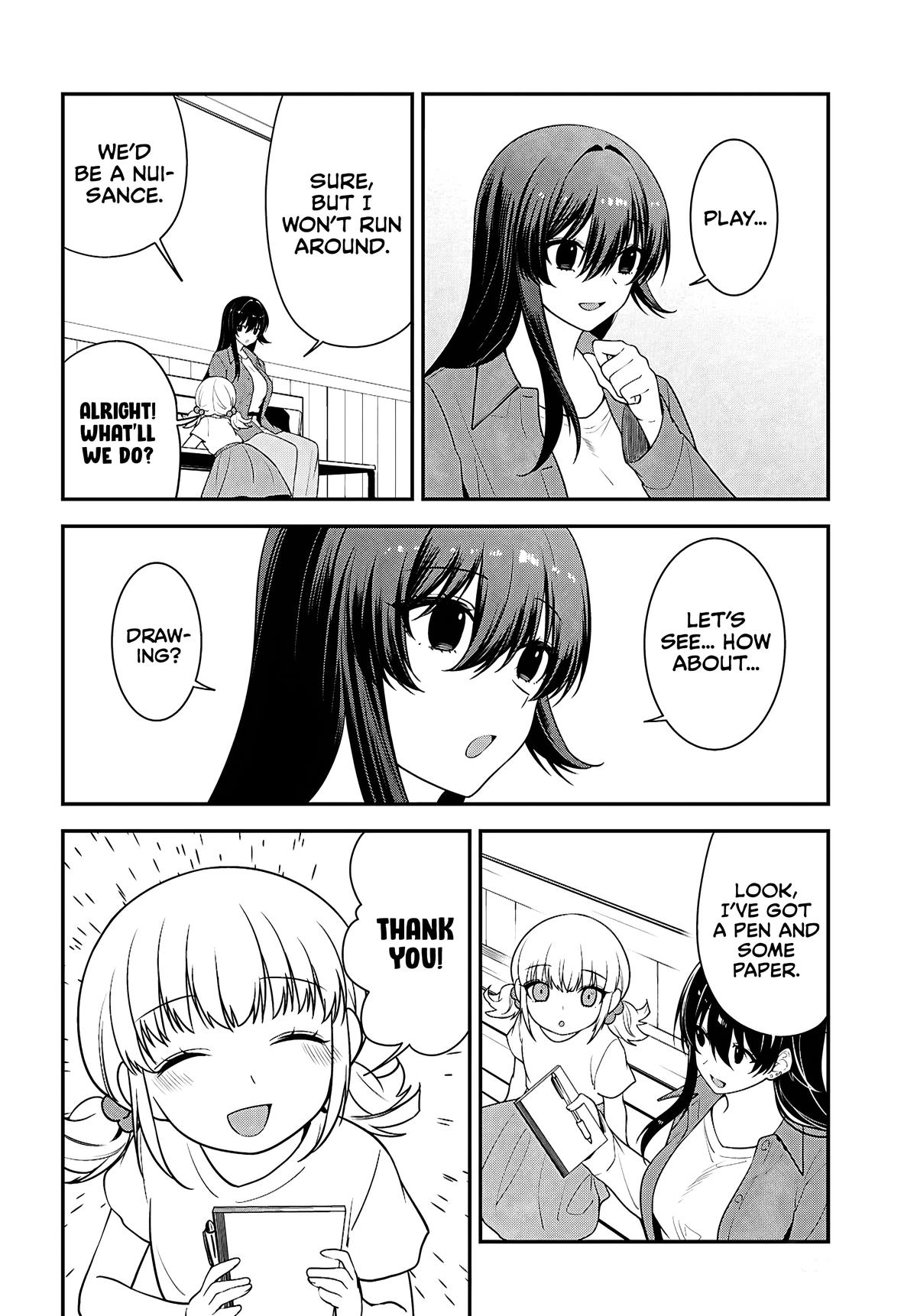 Tonari no Seki no Yankee Shimizu-san ga Kami wo Kuroku Sometekita Chap 13 - Next Chap 14