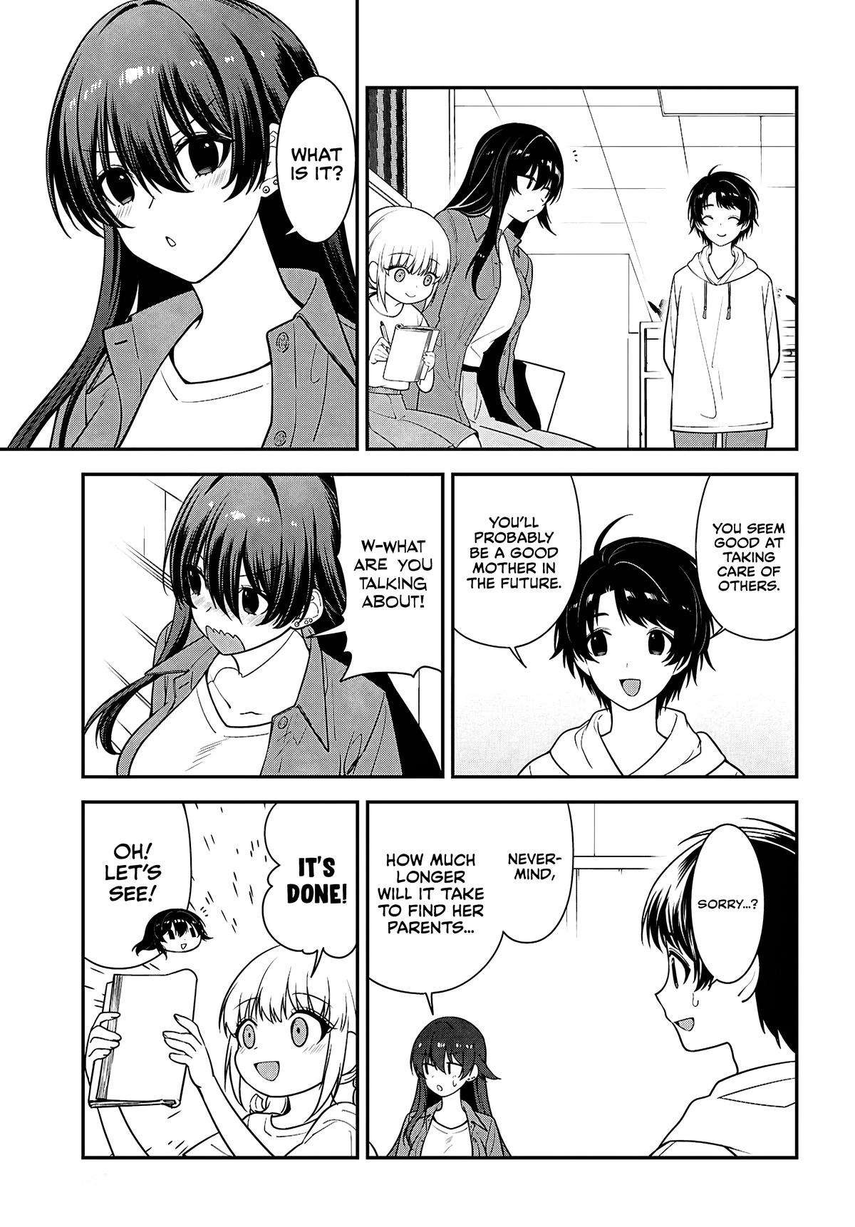 Tonari no Seki no Yankee Shimizu-san ga Kami wo Kuroku Sometekita Chap 13 - Next Chap 14