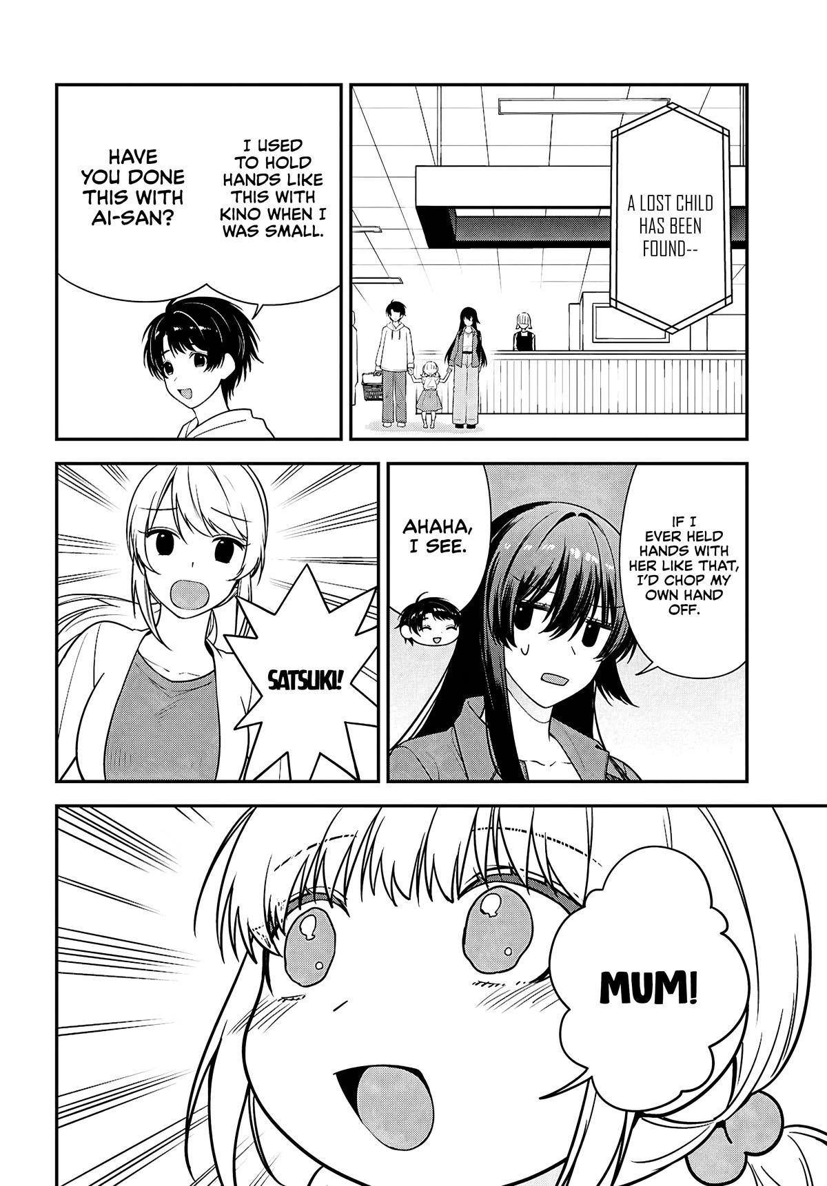 Tonari no Seki no Yankee Shimizu-san ga Kami wo Kuroku Sometekita Chap 13 - Next Chap 14