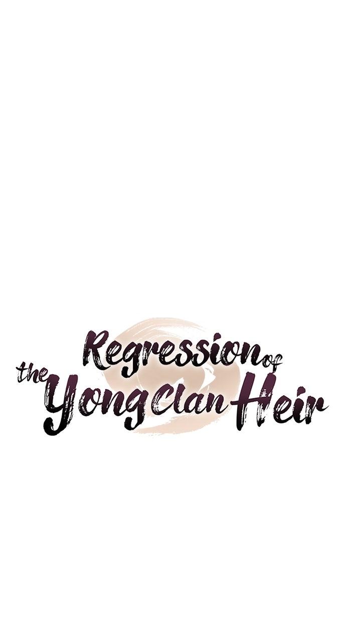Regression of the Yong Clan Heir Chap 4 - Next Chap 5