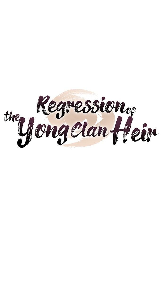 Regression of the Yong Clan Heir Chap 11 - Next Chap 12