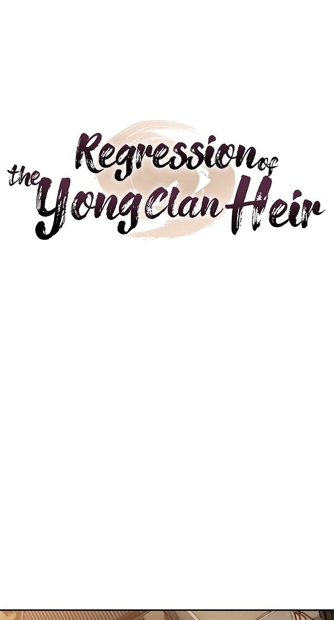 Regression of the Yong Clan Heir Chap 26 - Next Chap 27