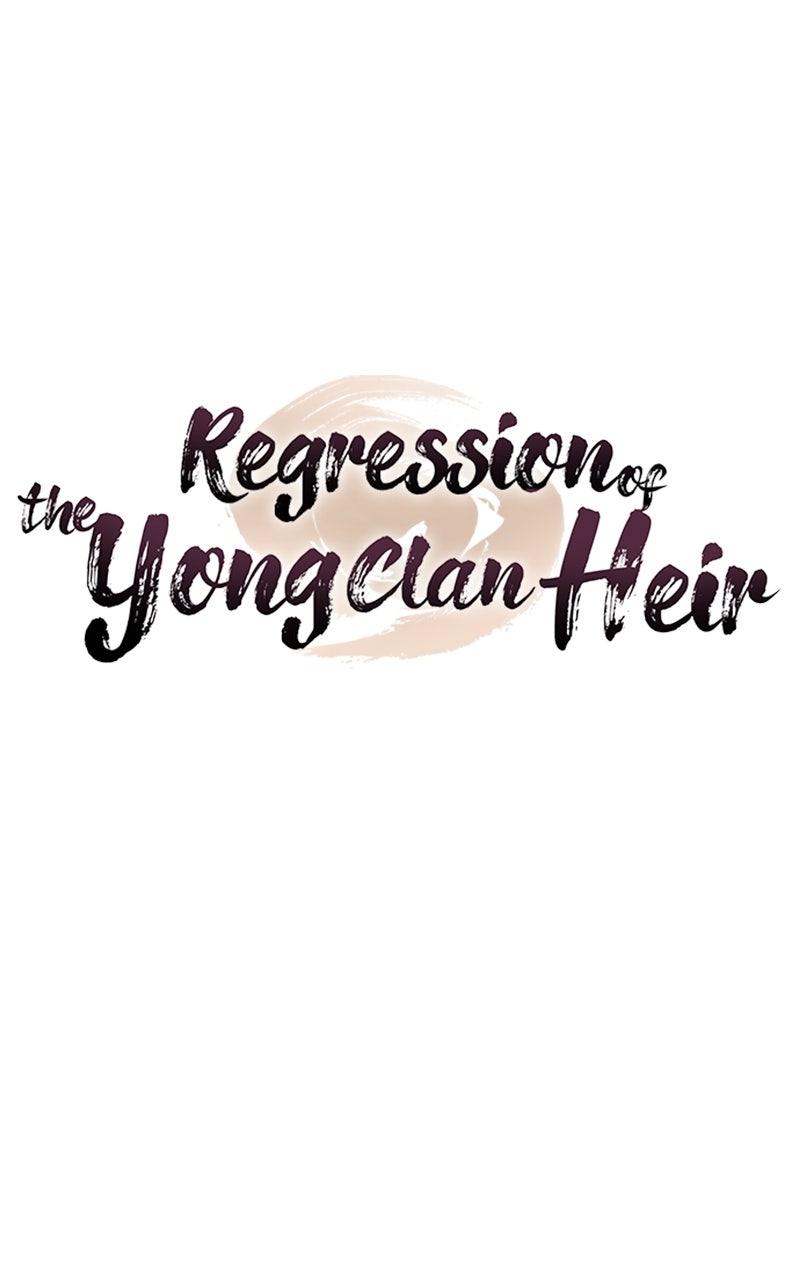 Regression of the Yong Clan Heir Chap 22 - Next Chap 23