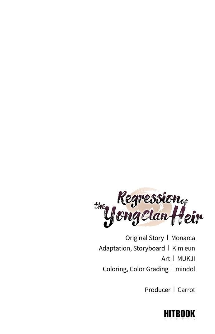 Regression of the Yong Clan Heir Chap 23 - Next Chap 24