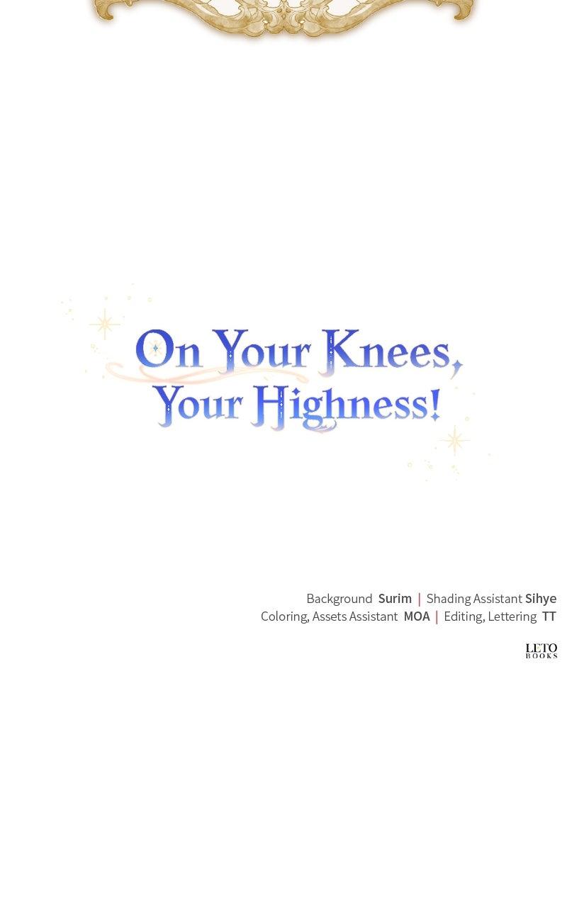 On Your Knees, Your Highness! Chap 22 - Next Chap 23