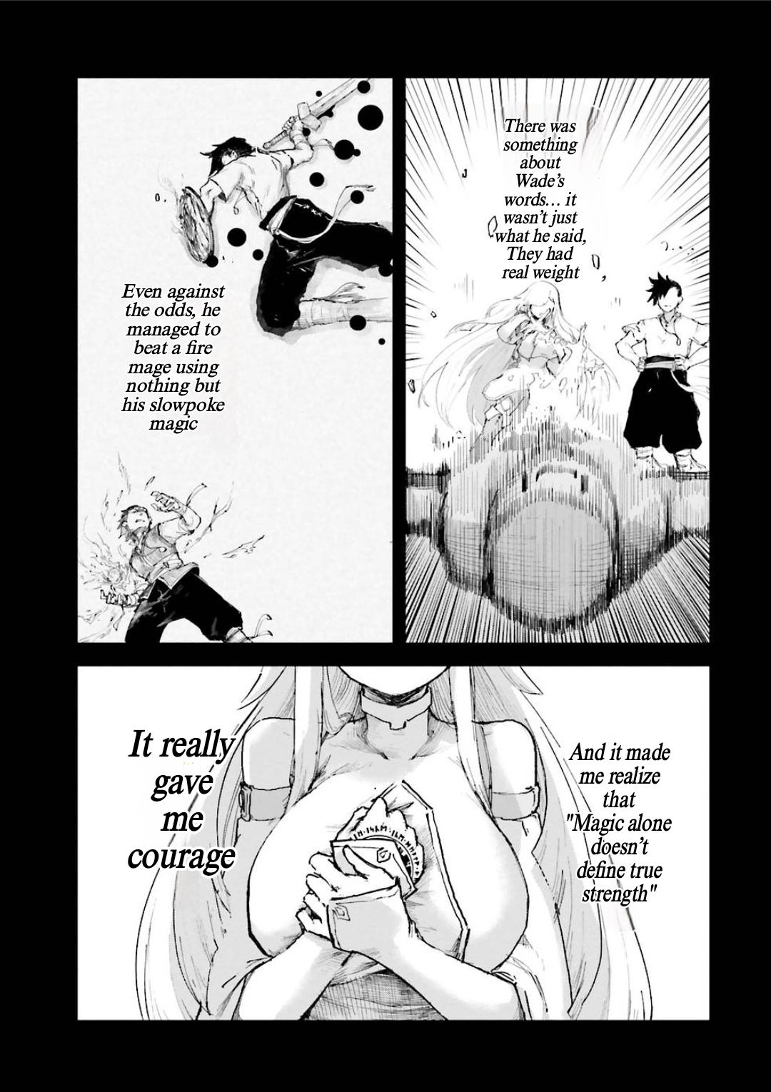 Noroma Mahou to Yobareta Mahoutsukai wa Juuryoku Mahou de Musou suru: Mada Juuryoku no Gainen no Nai Sekai Nite, Shounen wa Banyuu Inryoku Ou to Naru Chap 5.2 - Next Chap 6.2
