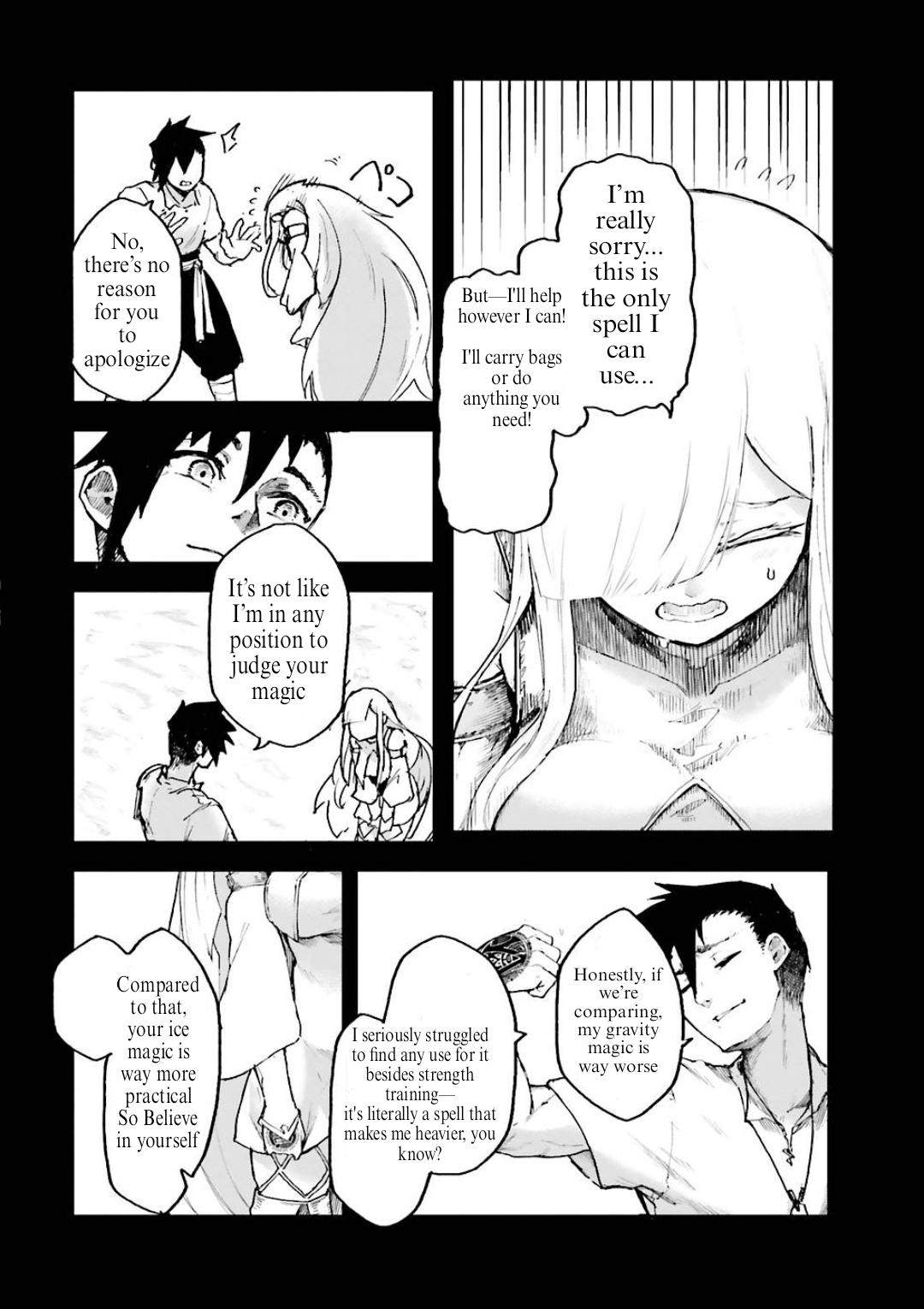 Noroma Mahou to Yobareta Mahoutsukai wa Juuryoku Mahou de Musou suru: Mada Juuryoku no Gainen no Nai Sekai Nite, Shounen wa Banyuu Inryoku Ou to Naru Chap 2.3 - Next Chap 3.3