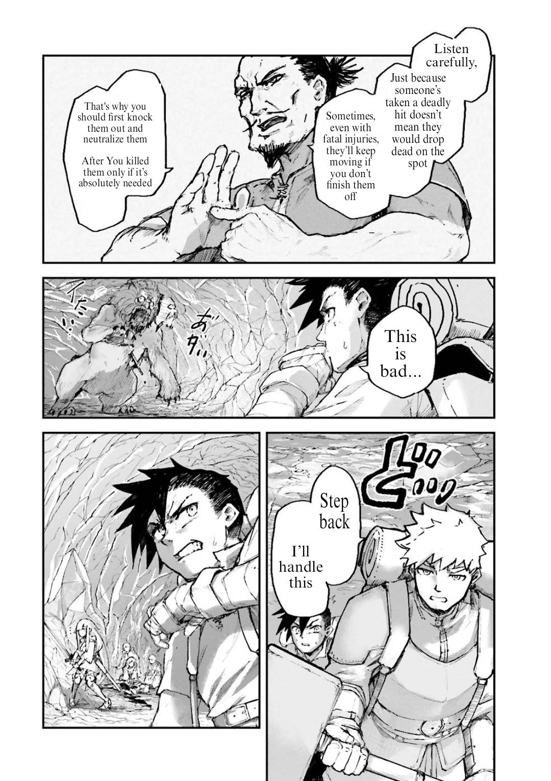 Noroma Mahou to Yobareta Mahoutsukai wa Juuryoku Mahou de Musou suru: Mada Juuryoku no Gainen no Nai Sekai Nite, Shounen wa Banyuu Inryoku Ou to Naru Chap 3.3 - Next Chap 4.3
