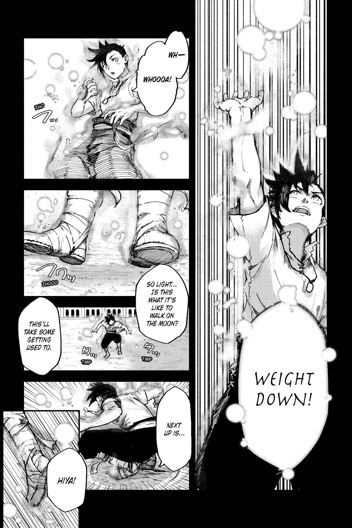 Noroma Mahou to Yobareta Mahoutsukai wa Juuryoku Mahou de Musou suru: Mada Juuryoku no Gainen no Nai Sekai Nite, Shounen wa Banyuu Inryoku Ou to Naru Chap 3 - Next Chap 4