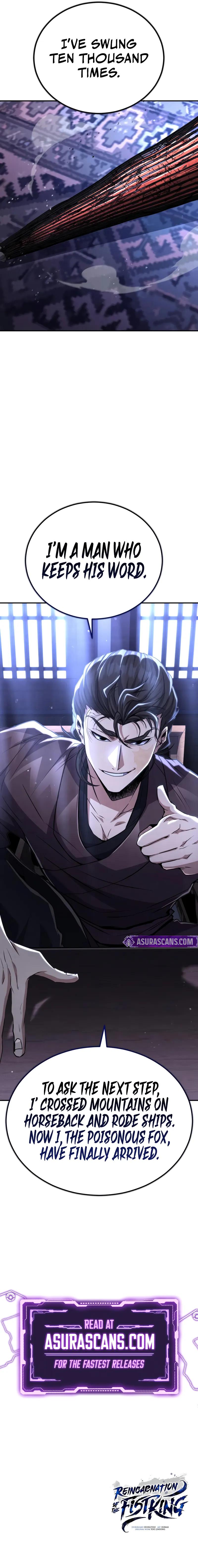 Reincarnation of the Fist King Chap 21 - Next Chap 22