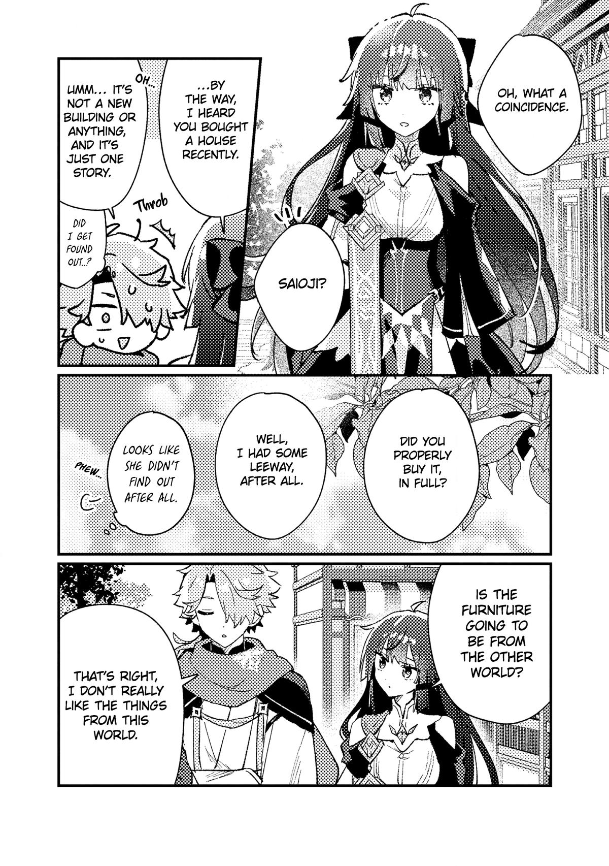Isekai Shounin: Skill Isekai Tokou wo Kushi shite, Yuuyuu Jiteki na Okanemochi Slow Life wo Okurimasu Chap 14 - Next Chap 15