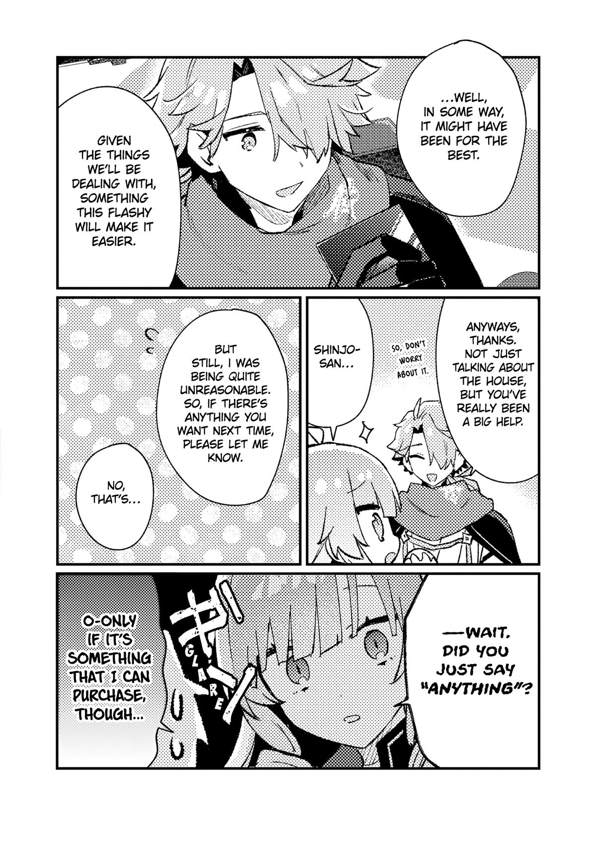 Isekai Shounin: Skill Isekai Tokou wo Kushi shite, Yuuyuu Jiteki na Okanemochi Slow Life wo Okurimasu Chap 13 - Next Chap 14