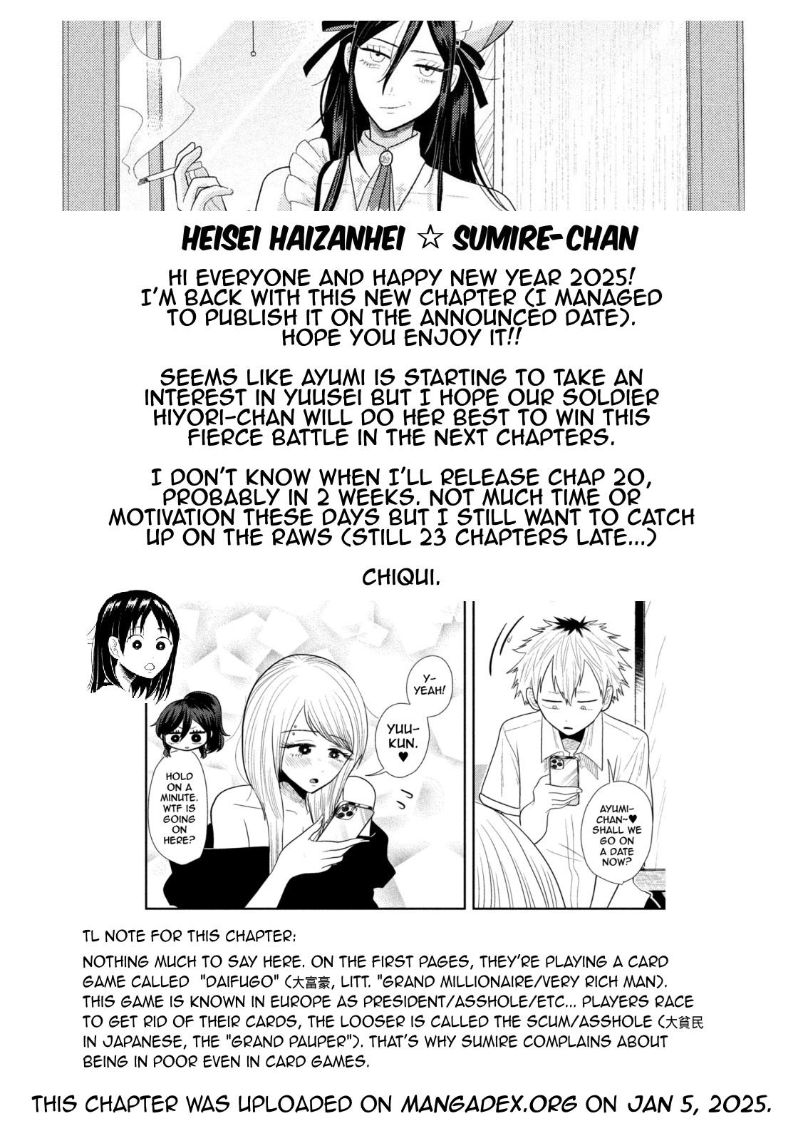 Heisei Haizanhei Sumire-chan Chap 19 - Next Chap 20