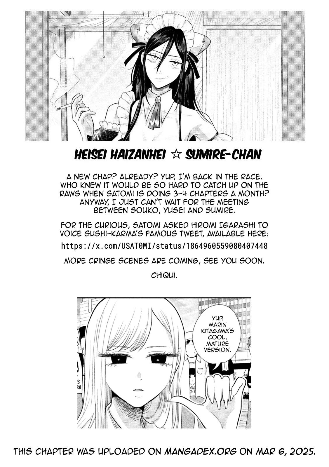 Heisei Haizanhei Sumire-chan Chap 28 - Next Chap 29