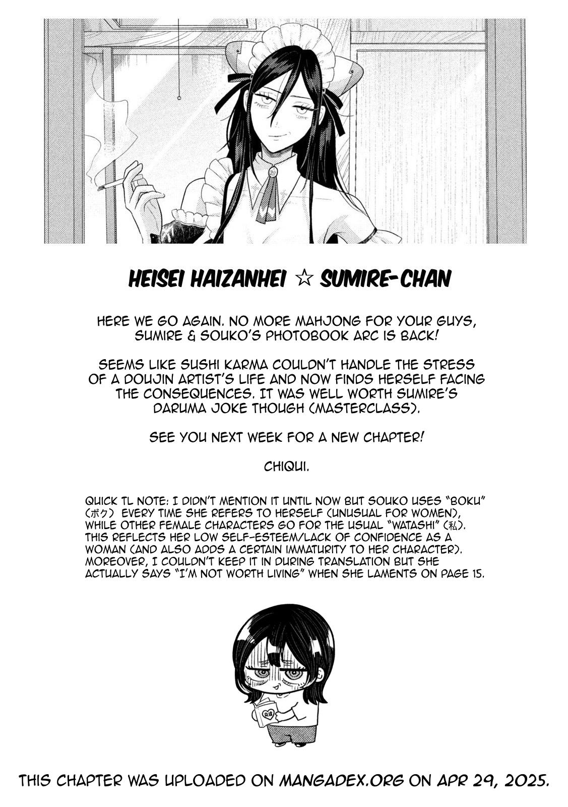 Heisei Haizanhei Sumire-chan Chap 38 - Next Chap 39