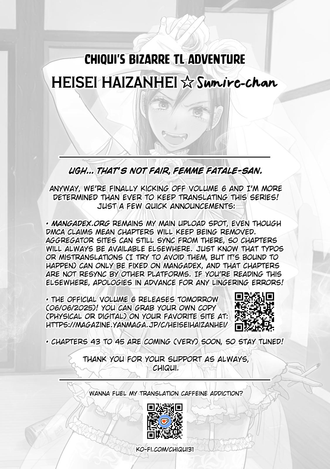Heisei Haizanhei Sumire-chan Chap 42 - Next Chap 43