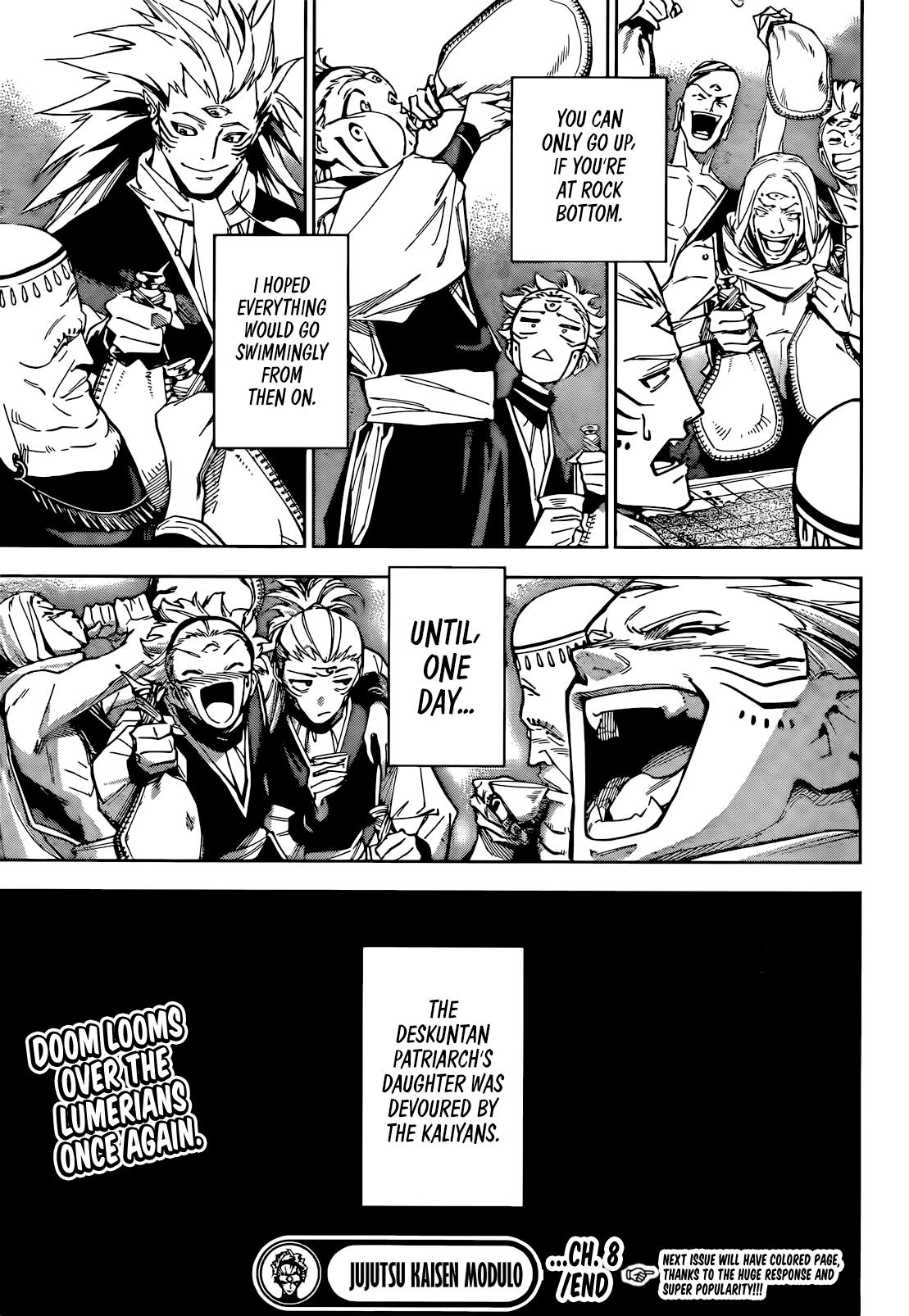 Jujutsu Kaisen Modulo Chap 8 - Next Chap 9