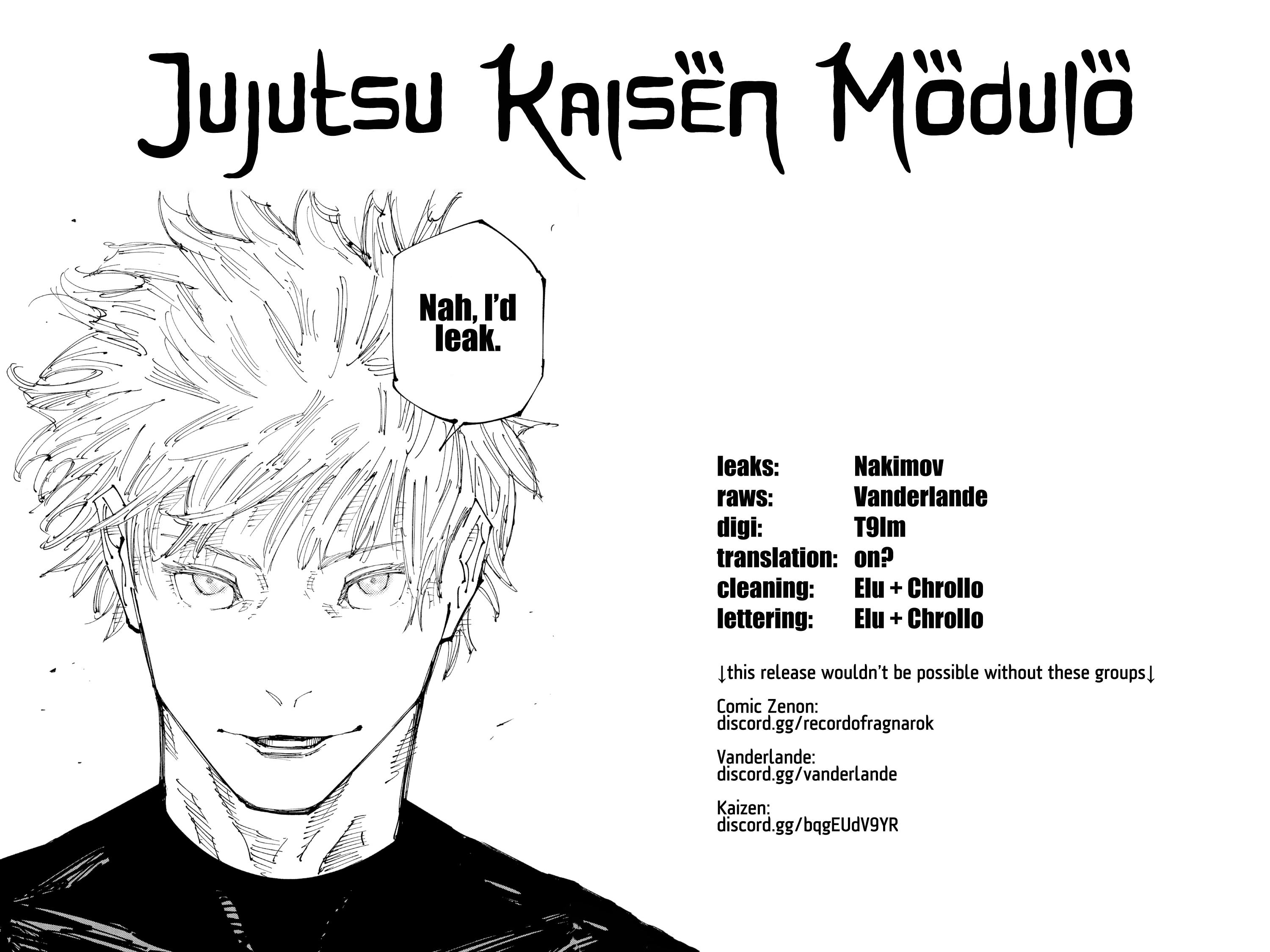 Jujutsu Kaisen Modulo Chap 16 - Next Chap 17