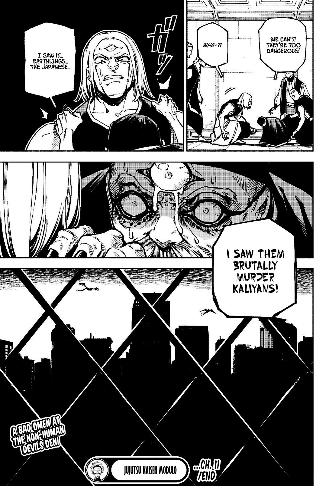 Jujutsu Kaisen Modulo Chap 11 - Next Chap 12