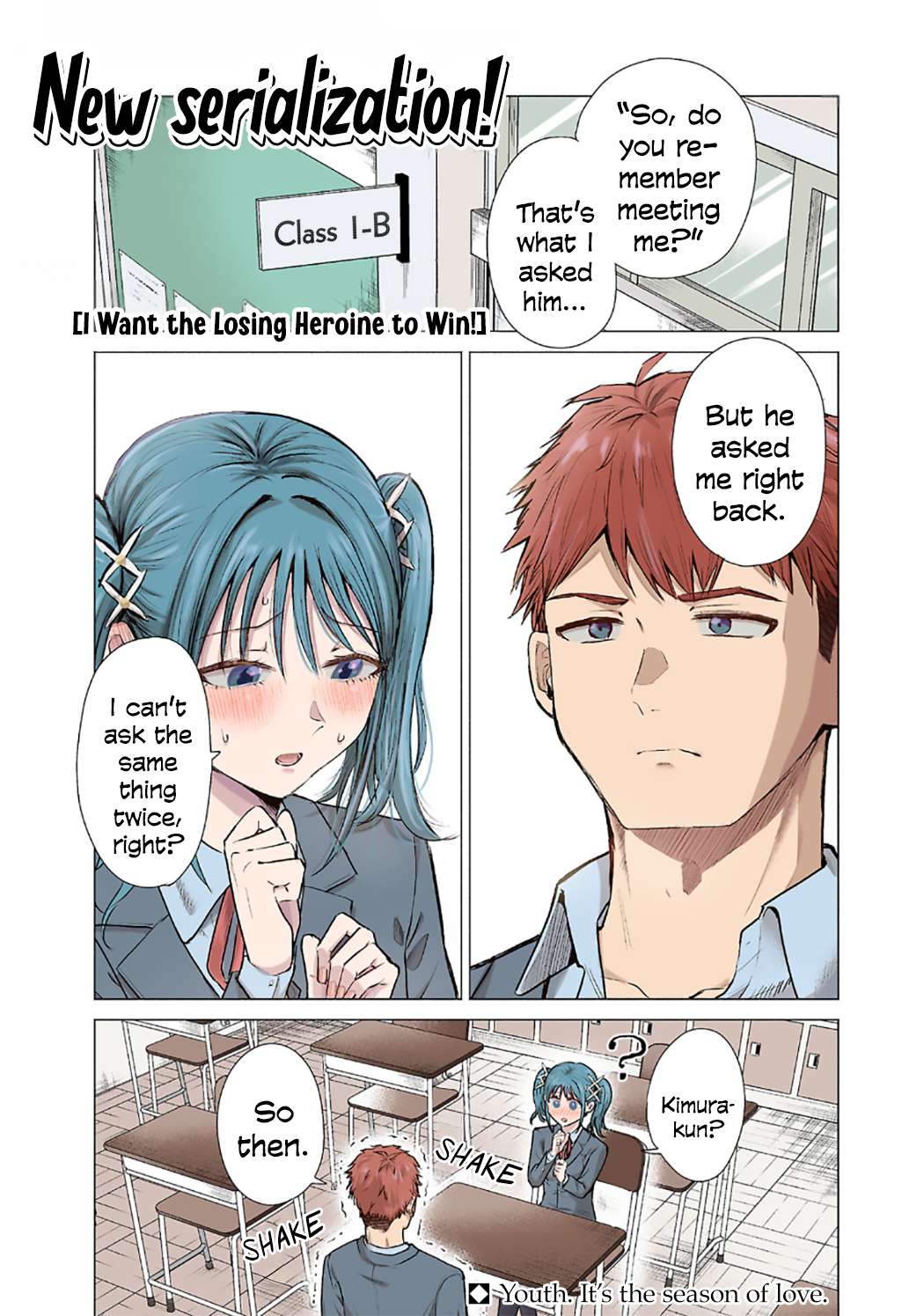 Make Heroine wo Katasetai!! Chap 1 - Next Chap 2