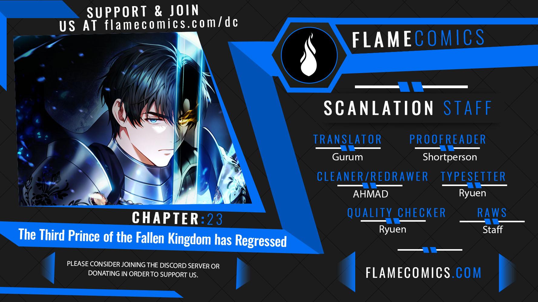 Rise of the Fallen Kingdom's Third Prince Chap 23 - Next Chap 24