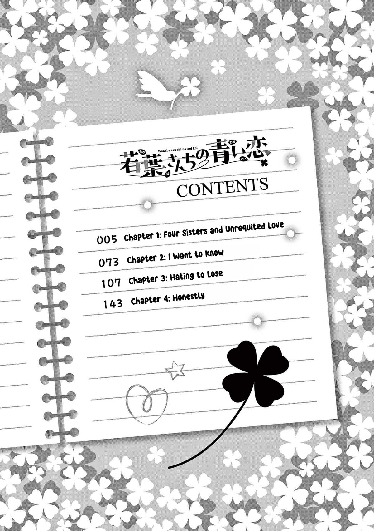 Wakaba-san Chi no Aoi Koi Chap 4.5 - Next Chap 5.5