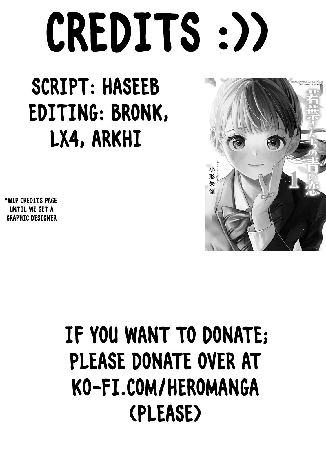 Wakaba-san Chi no Aoi Koi Chap 8 - Next Chap 9