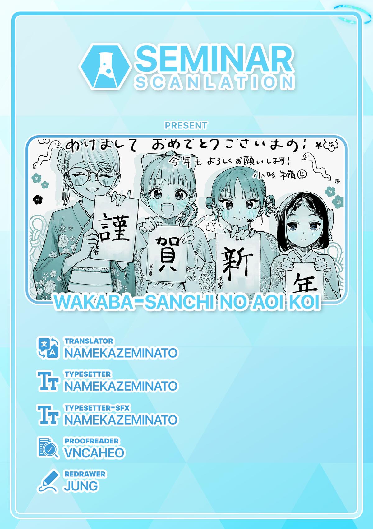Wakaba-san Chi no Aoi Koi Chap 3.5 - Next Chap 4.5