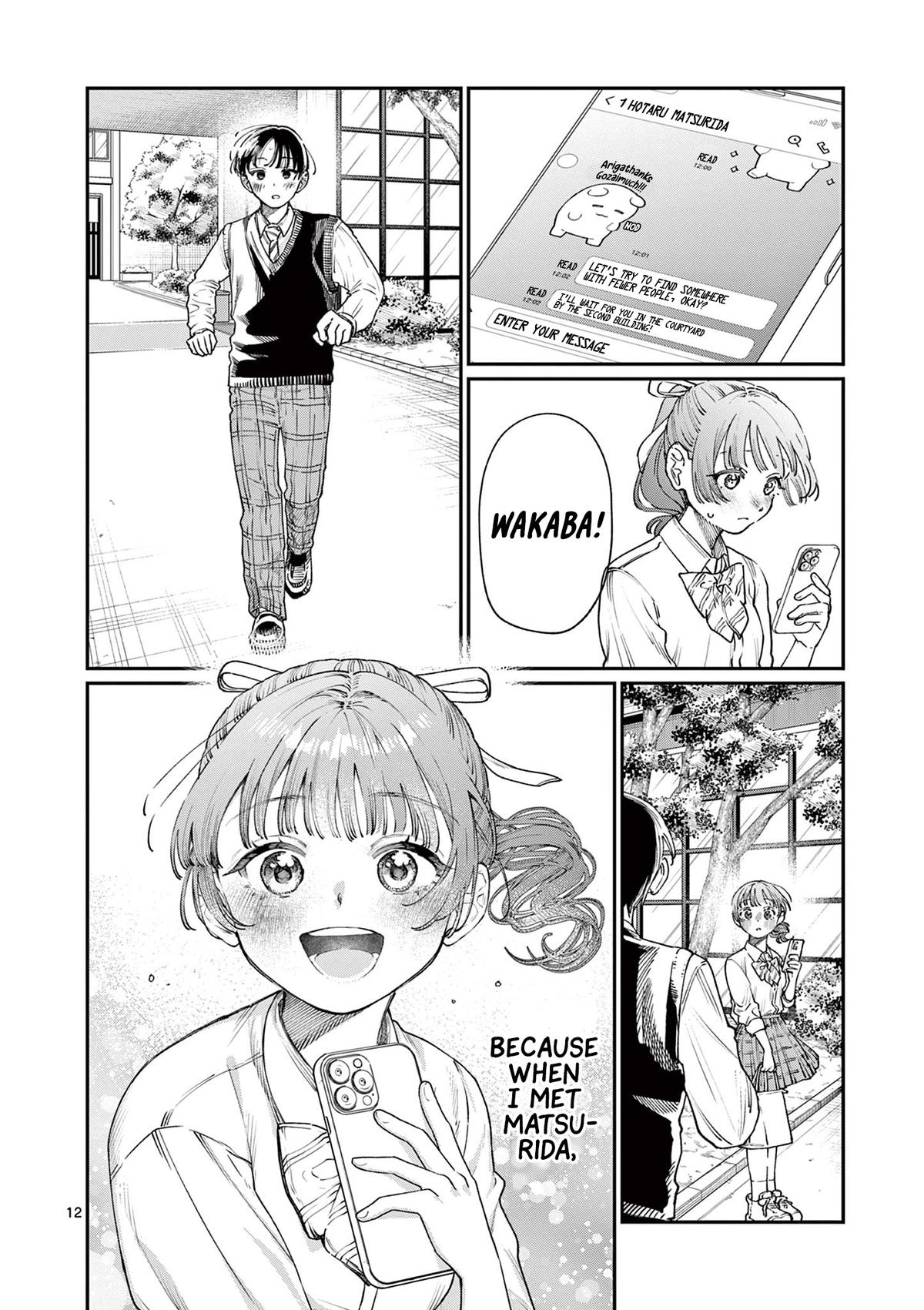 Wakaba-san Chi no Aoi Koi Chap 15 - Next Chap 16