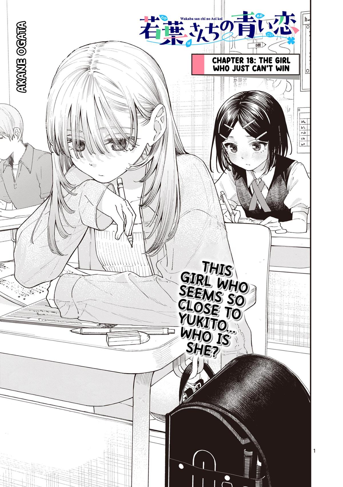 Wakaba-san Chi no Aoi Koi Chap 18 - Next Chap 19