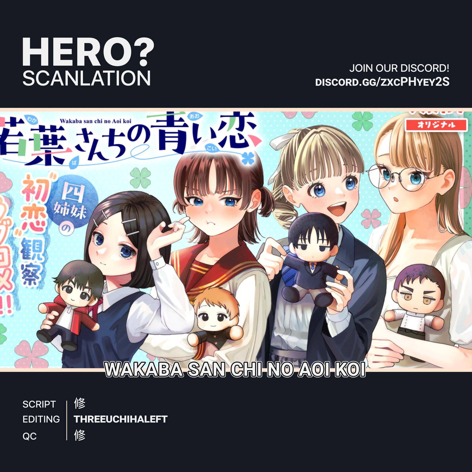 Wakaba-san Chi no Aoi Koi Chap 10 - Next Chap 11