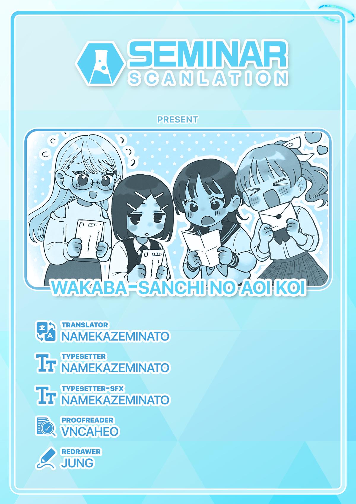 Wakaba-san Chi no Aoi Koi Chap 11 - Next Chap 12