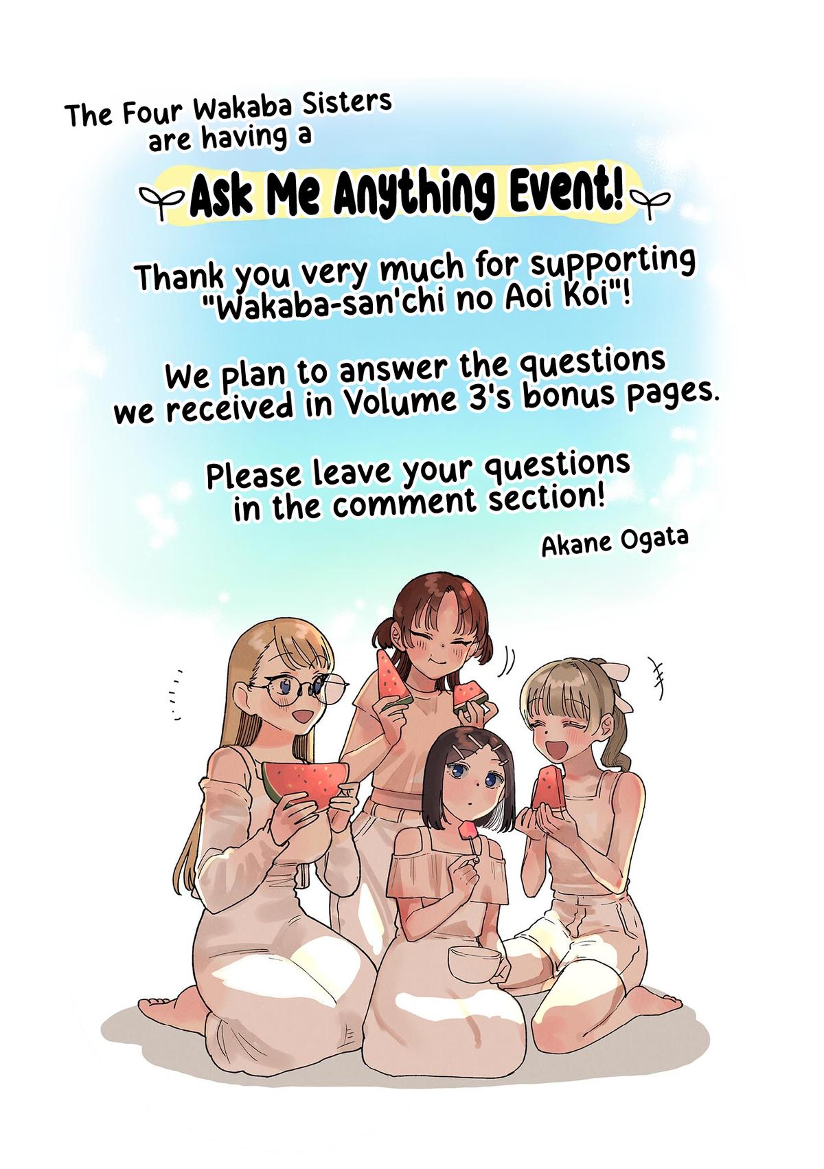 Wakaba-san Chi no Aoi Koi Chap 24 - Next Chap 25