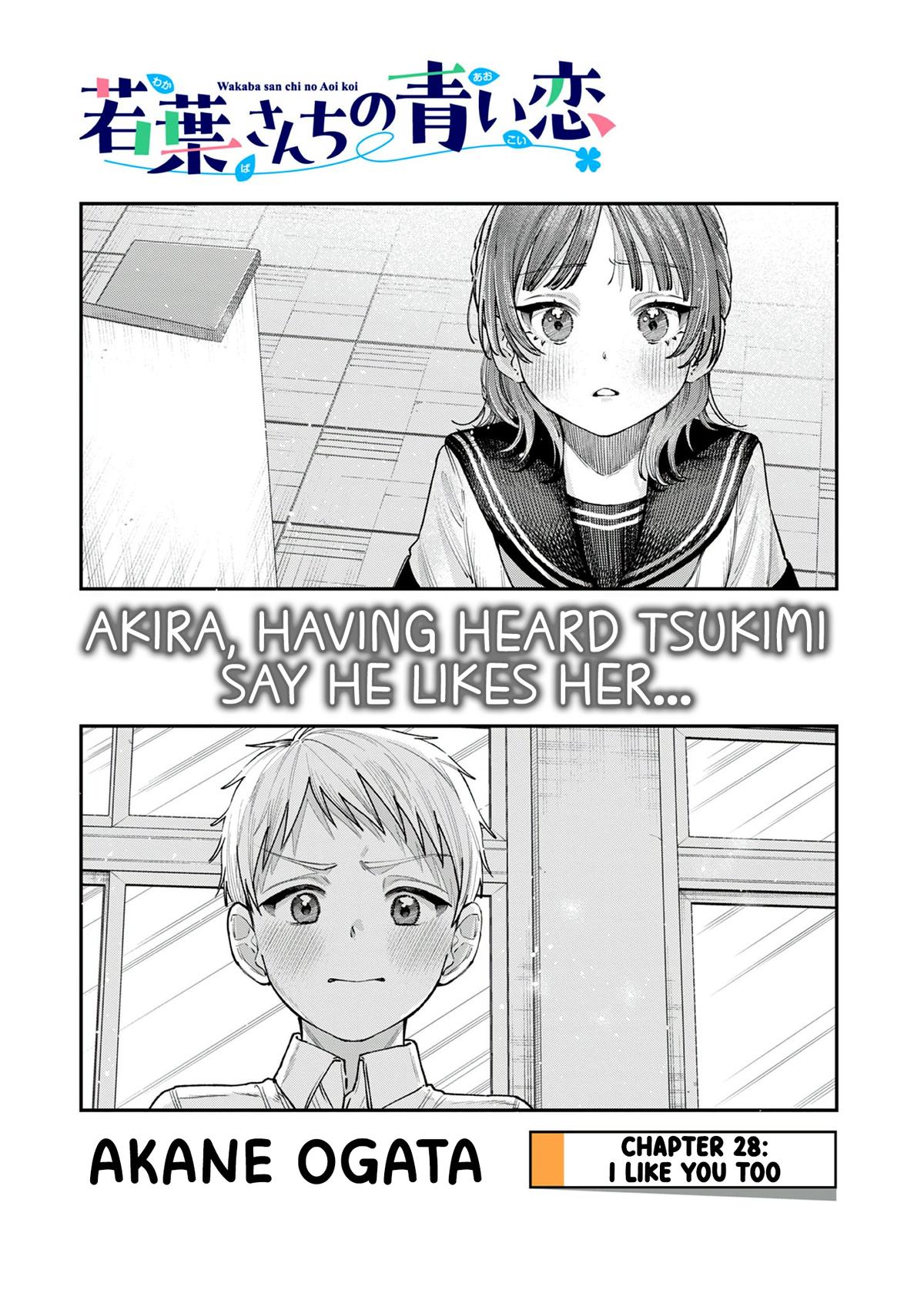 Wakaba-san Chi no Aoi Koi Chap 28 - Next Chap 29