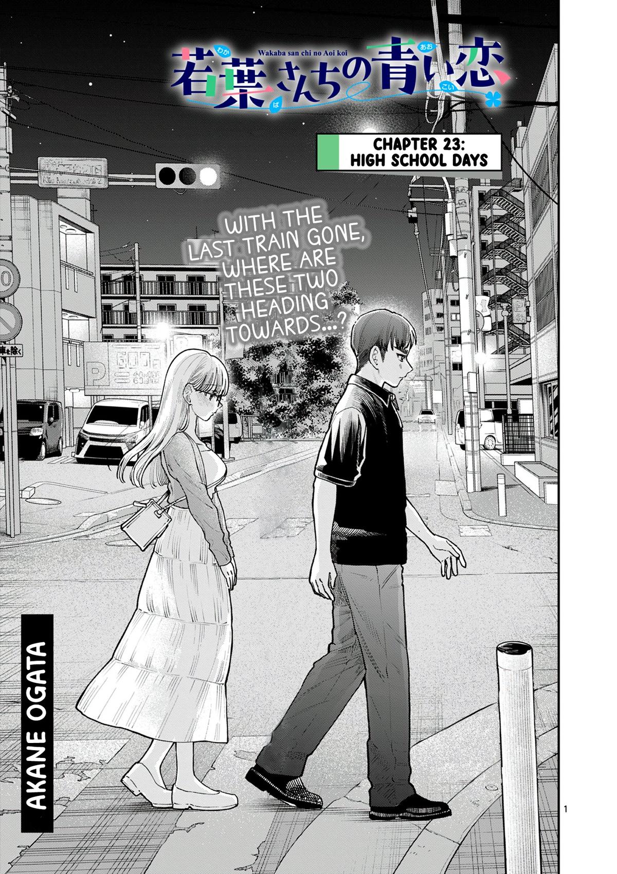 Wakaba-san Chi no Aoi Koi Chap 23 - Next Chap 24