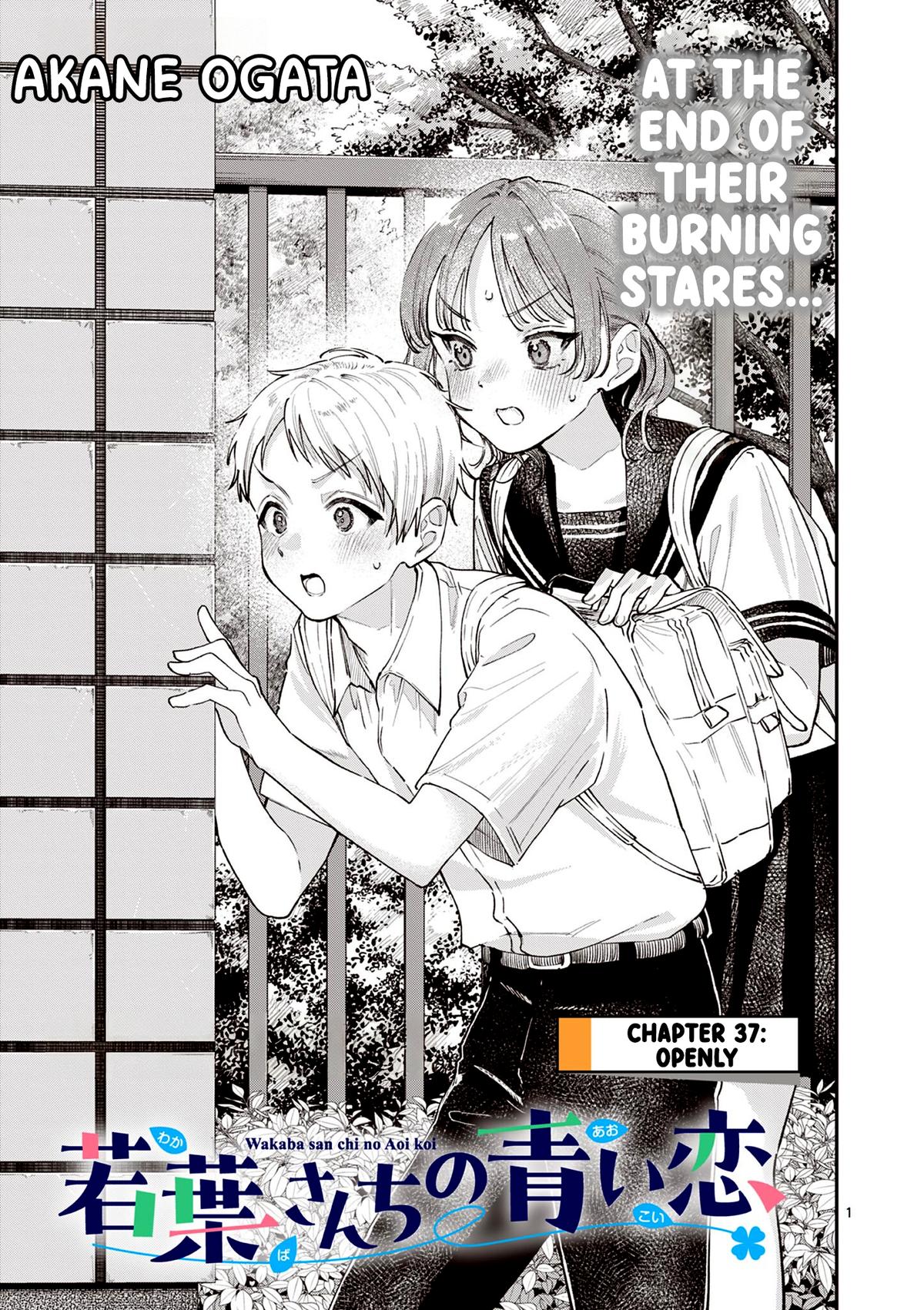 Wakaba-san Chi no Aoi Koi Chap 37 - Next Chap 38