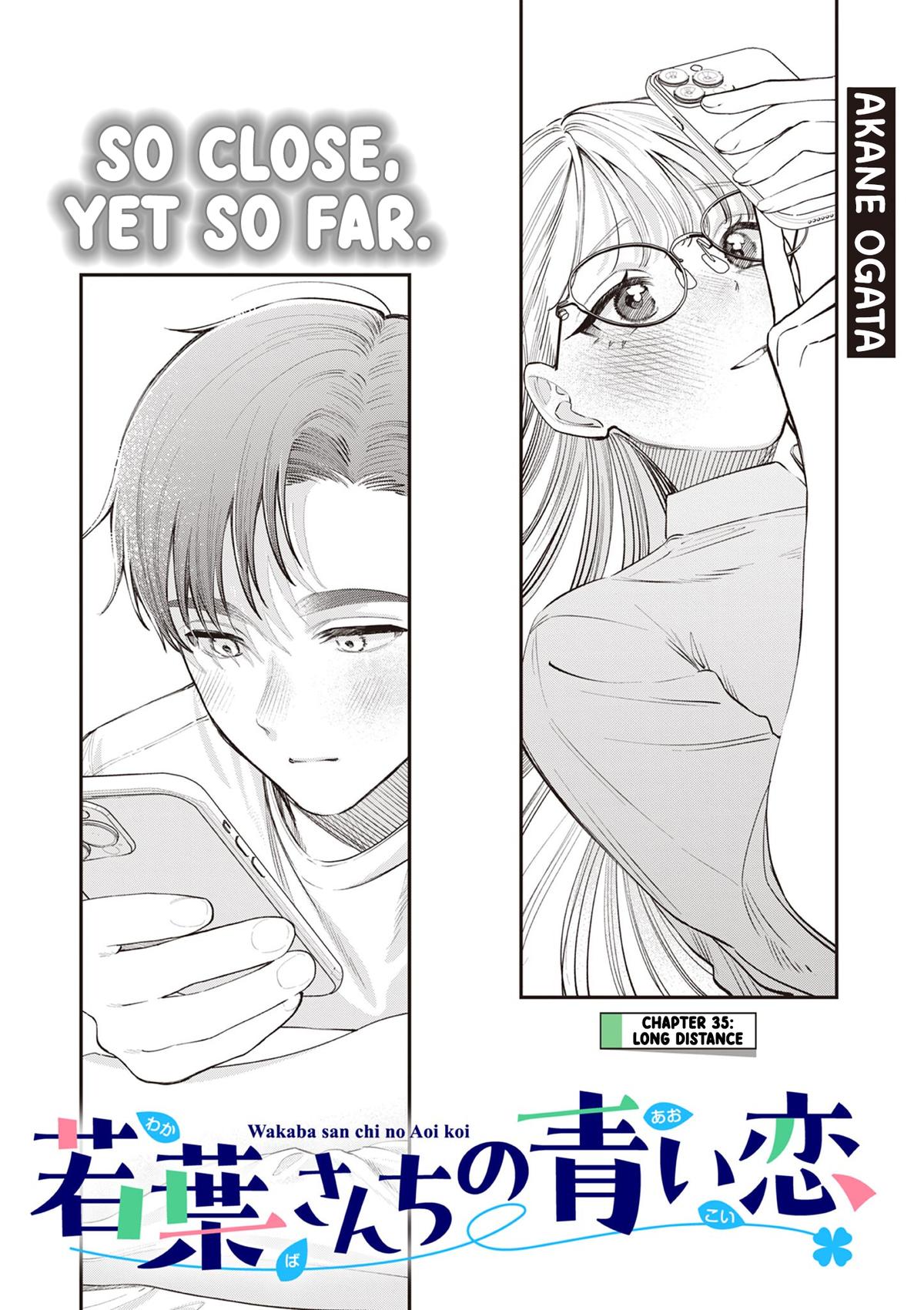 Wakaba-san Chi no Aoi Koi Chap 35 - Next Chap 36