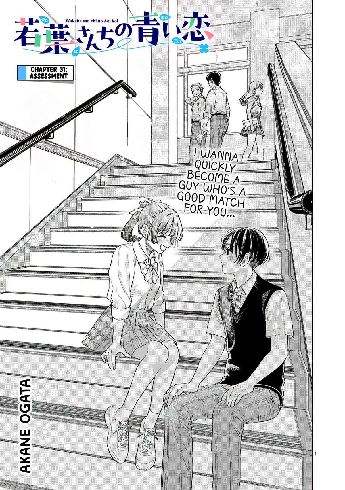 Wakaba-san Chi no Aoi Koi Chap 31 - Next Chap 32