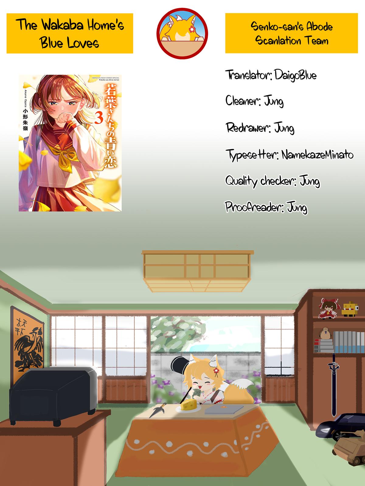 Wakaba-san Chi no Aoi Koi Chap 32 - Next Chap 33