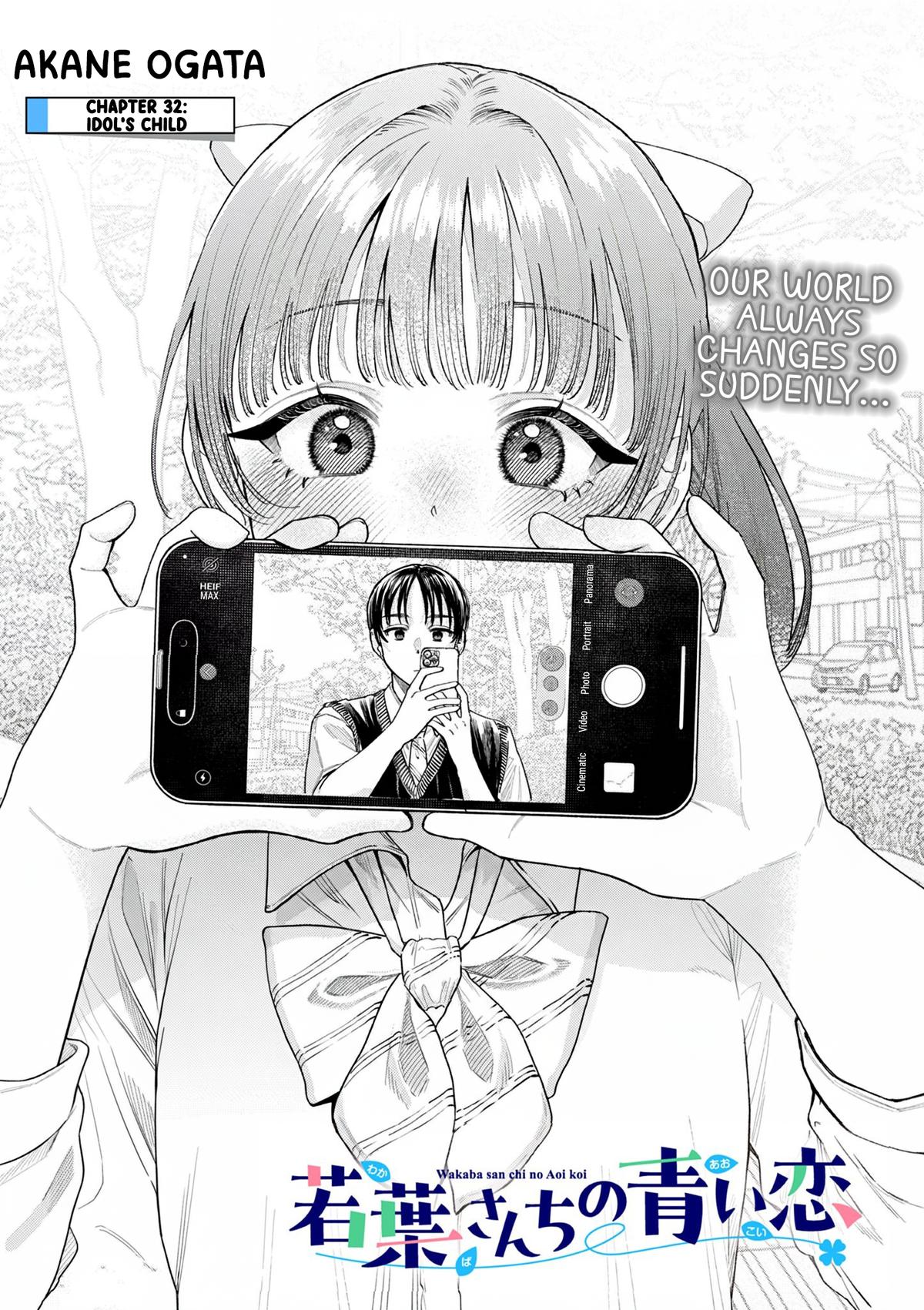 Wakaba-san Chi no Aoi Koi Chap 32 - Next Chap 33