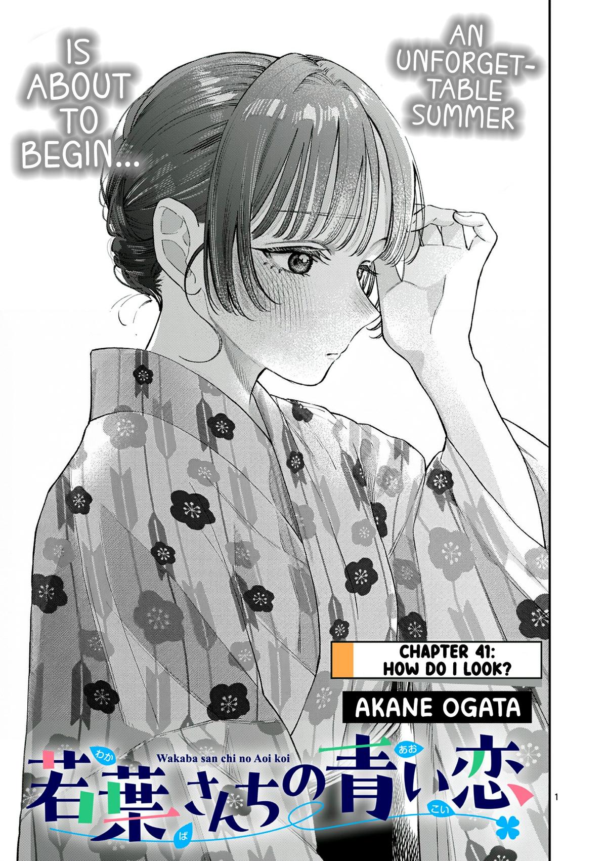 Wakaba-san Chi no Aoi Koi Chap 41 - Next Chap 42