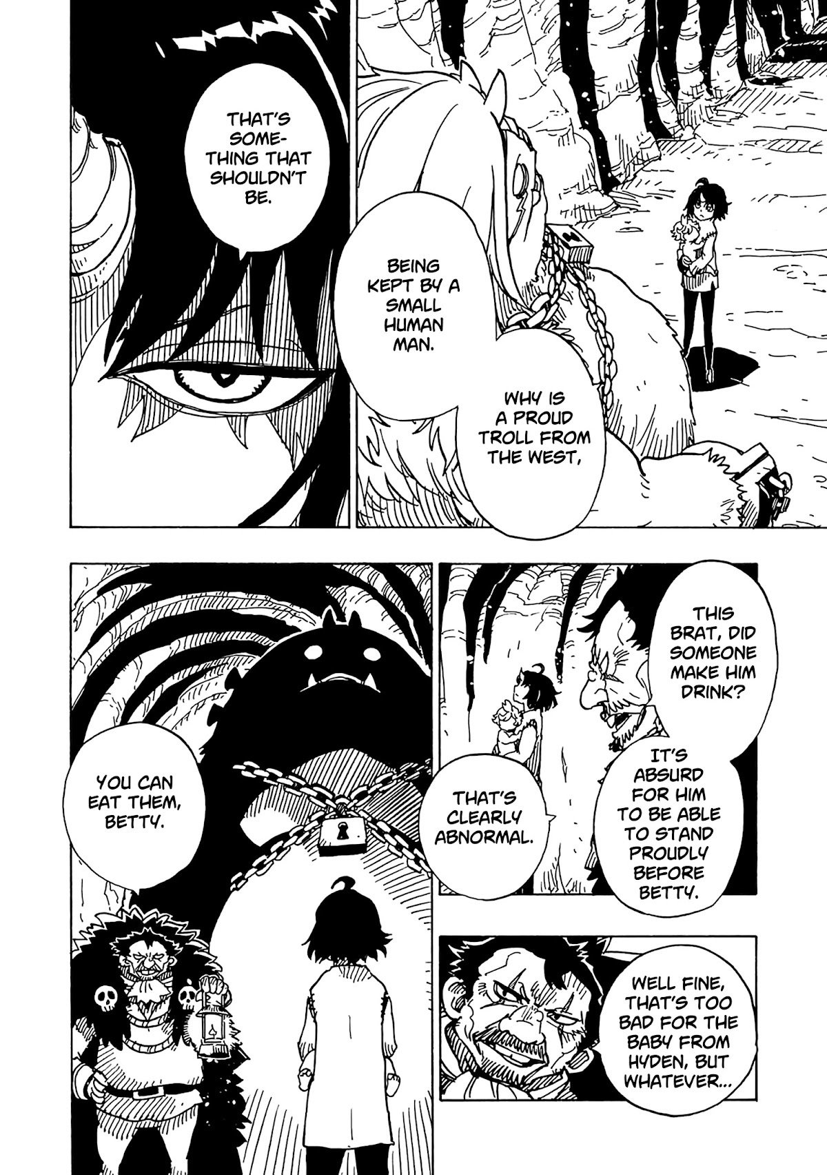 Clevatess - Maju no O to Akago to Kabane no Yusha Chap 7 - Next Chap 8