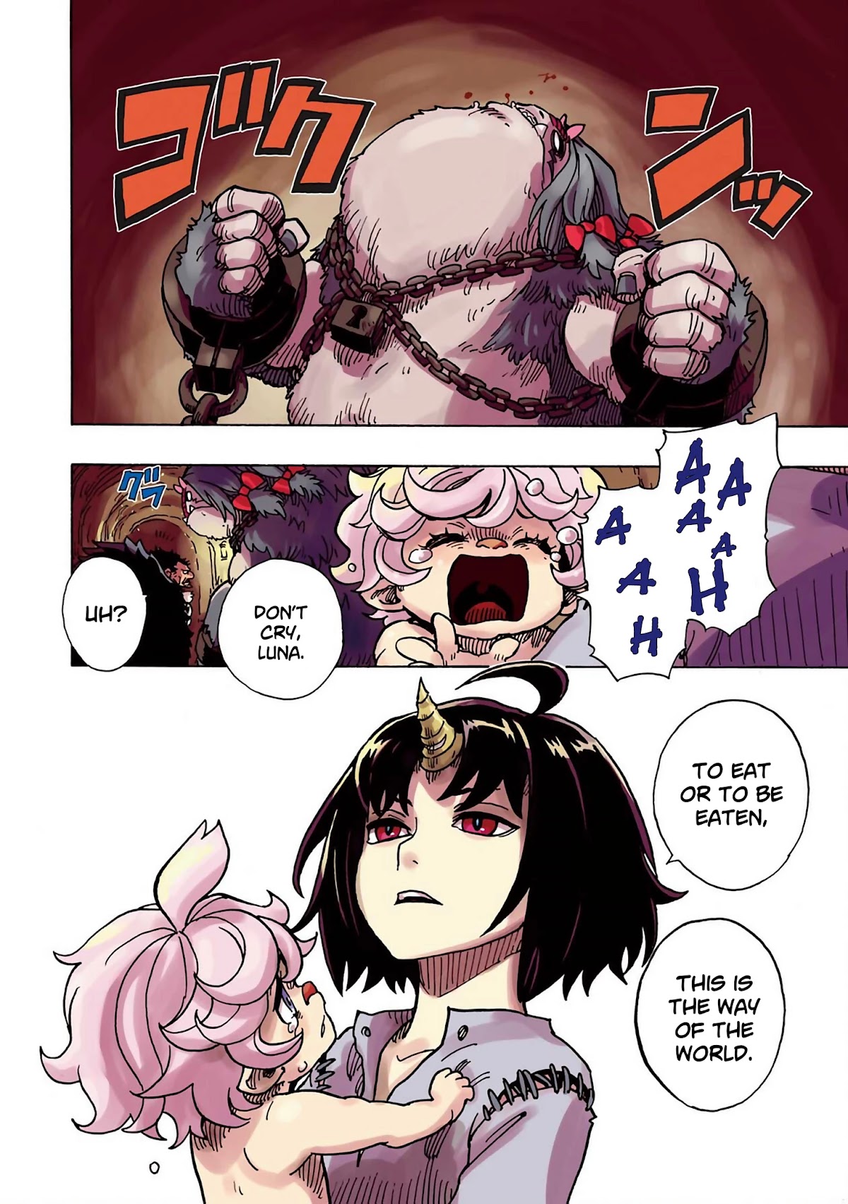 Clevatess - Maju no O to Akago to Kabane no Yusha Chap 7 - Next Chap 8