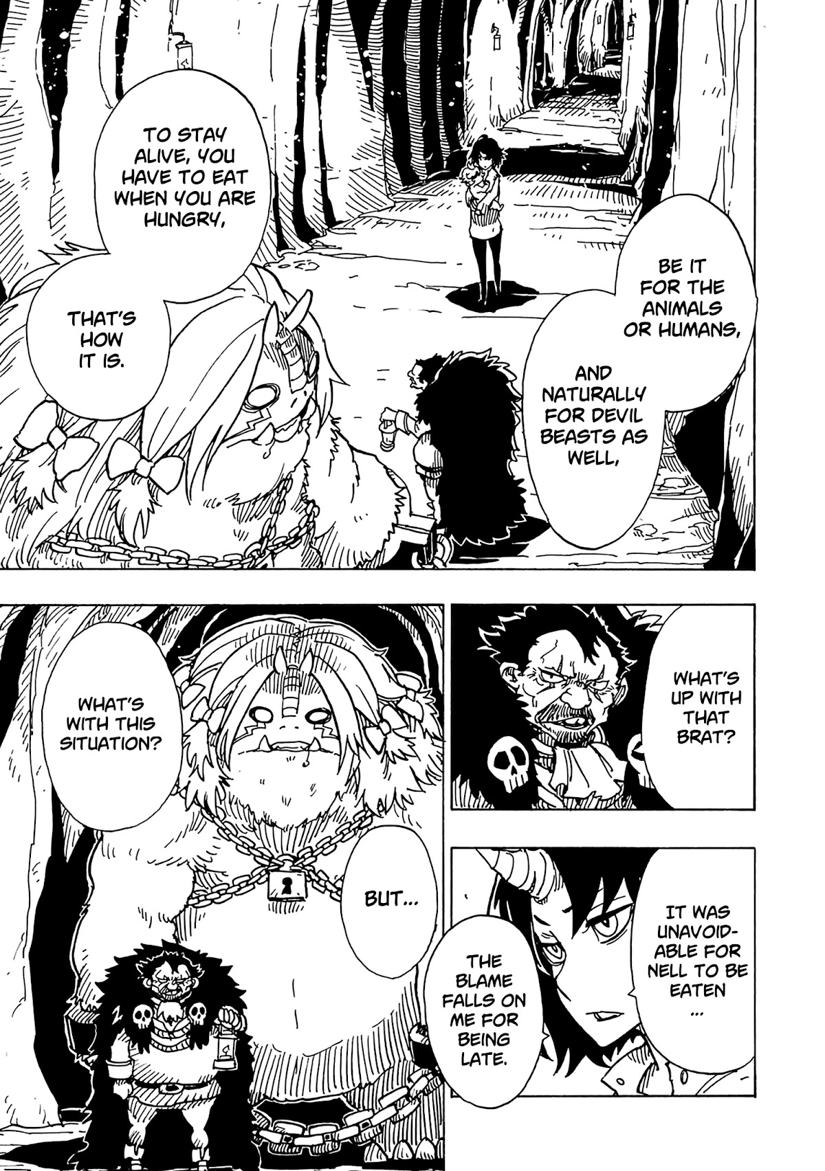 Clevatess - Maju no O to Akago to Kabane no Yusha Chap 7 - Next Chap 8