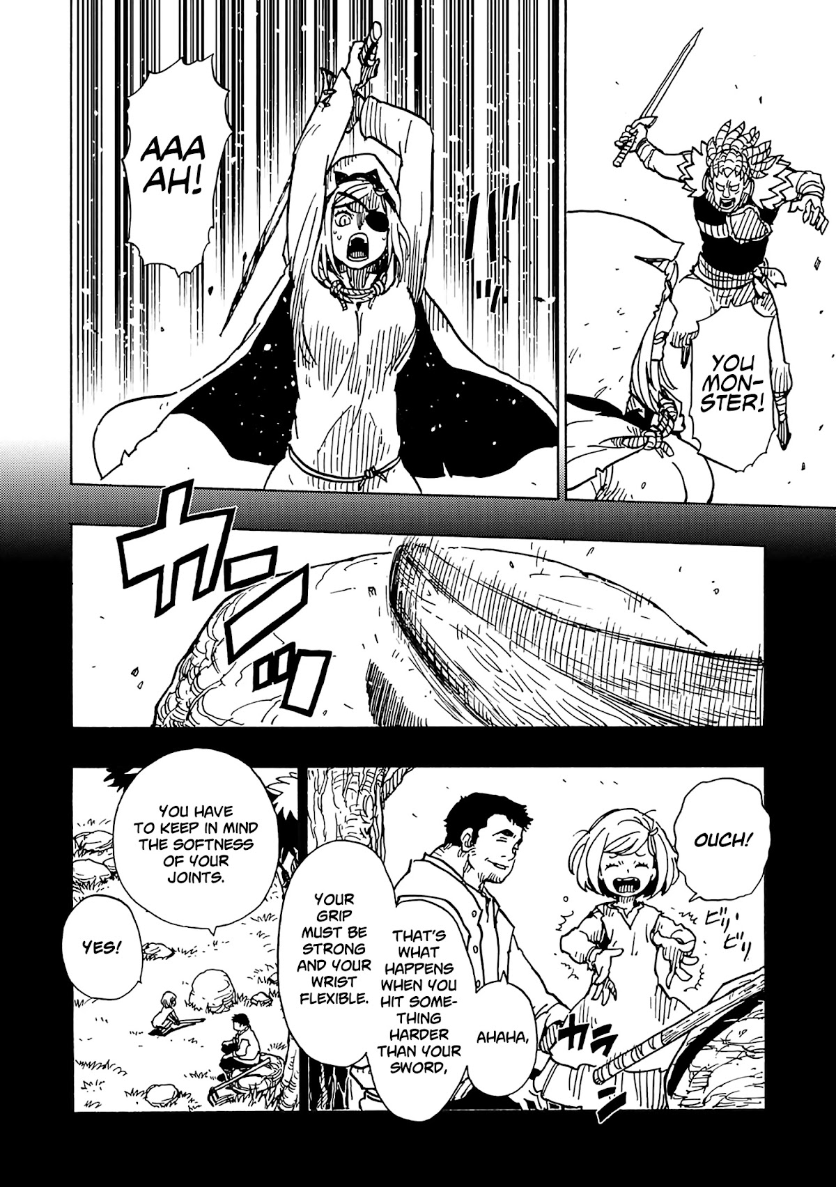 Clevatess - Maju no O to Akago to Kabane no Yusha Chap 7 - Next Chap 8