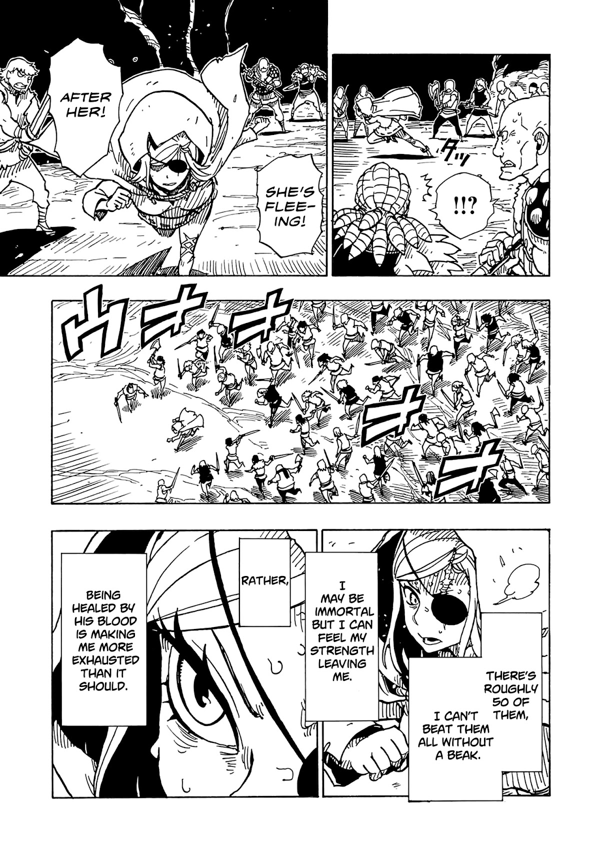 Clevatess - Maju no O to Akago to Kabane no Yusha Chap 7 - Next Chap 8